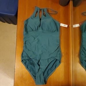 Teal Merona One Piece Swimsuit